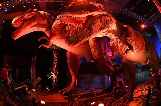 Ausstellung DINO WORLD – Das Reich der Giganten @ Kleine Olympiahalle München ab 01.04.2018 (©Foto; Ingrid Grossmann)